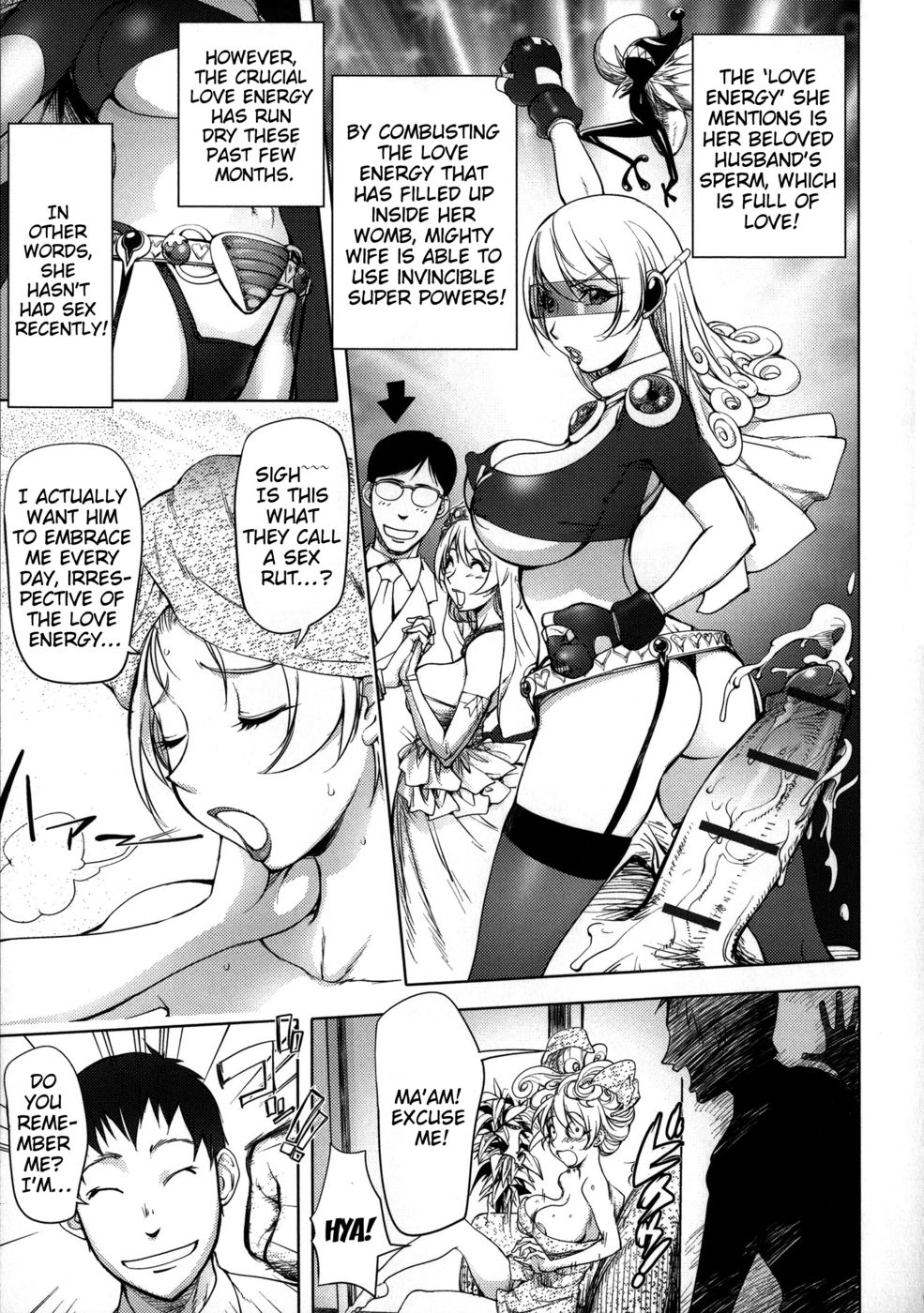 Hentai Manga Comic-Beloved Warrior Wife-Chapter 2 - Mighty wife 2-3